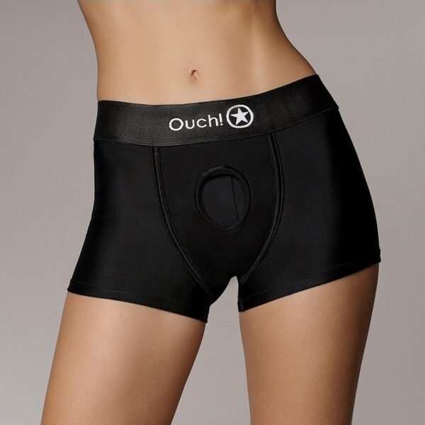 Boxer vibrant STRAP-ON BOXER Noir