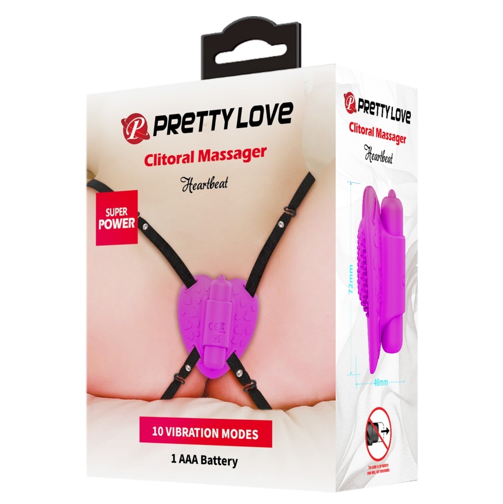Vibro de Culotte avec Harnais Heartbeat – Image 2
