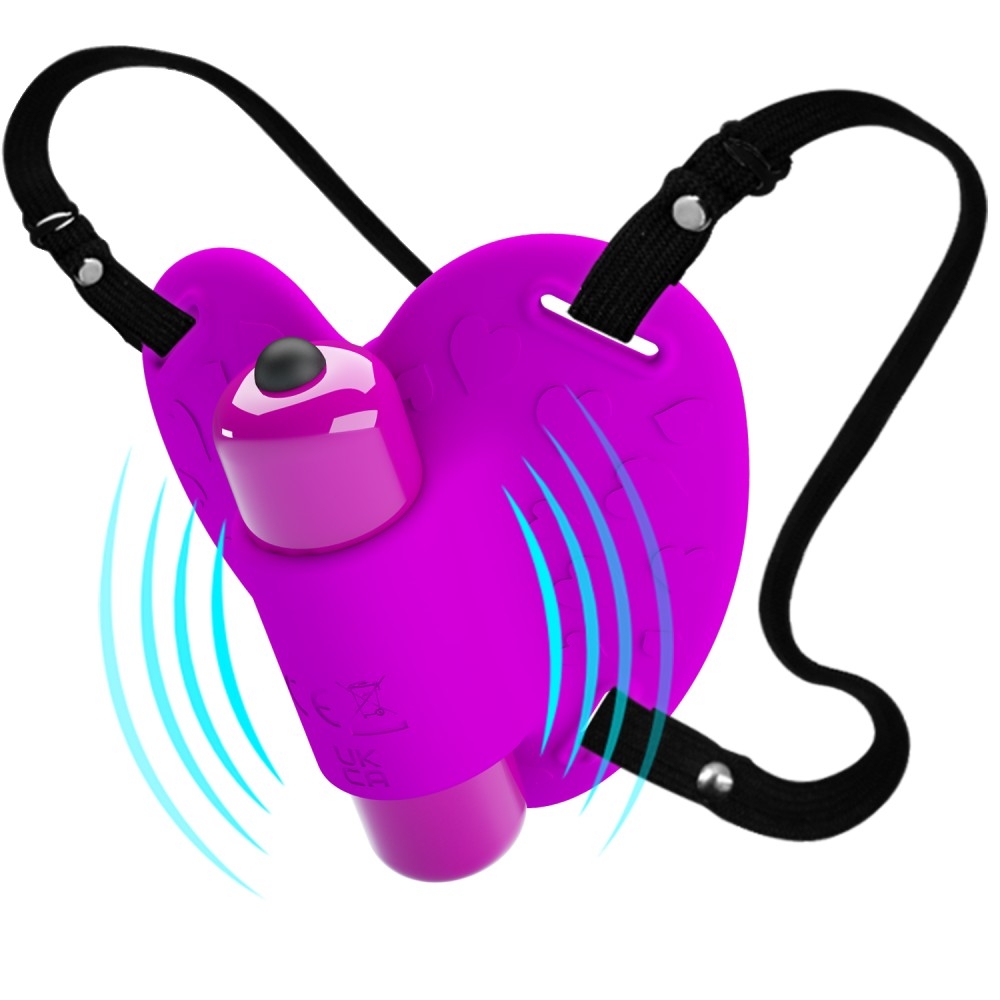 Vibro de Culotte avec Harnais Heartbeat – Image 4