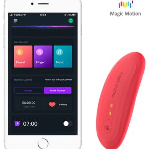 Vibro de culotte connecté Magic Nyx Rouge