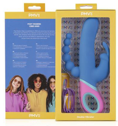 Vibro Double Rabbit Vice 23 x 3.5 cm – Image 2