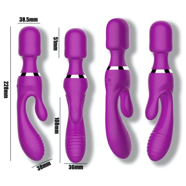 Vibro et Wand Fifteen Action Violet – Image 3