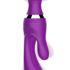 Vibro et Wand Fifteen Action Violet