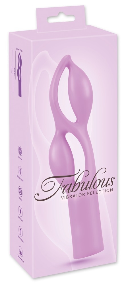 Vibro Fabulous 18 x 5.5cm Violet – Image 2