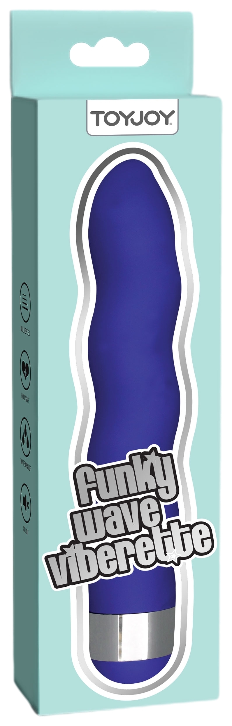 Vibro Funky Wave 15 x 3cm Violet – Image 2