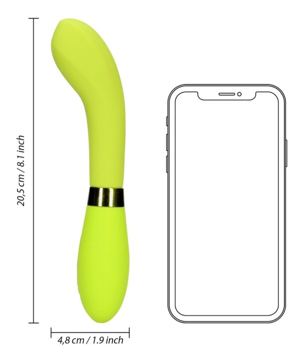 Vibro G-Spot Vibrator 20.5 cm Vert – Image 7