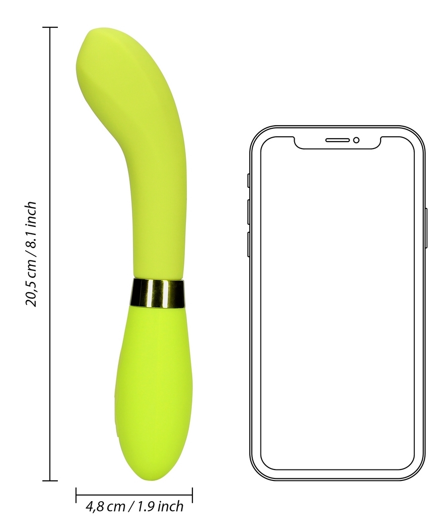Vibro G-Spot Vibrator 20.5 cm Vert – Image 7