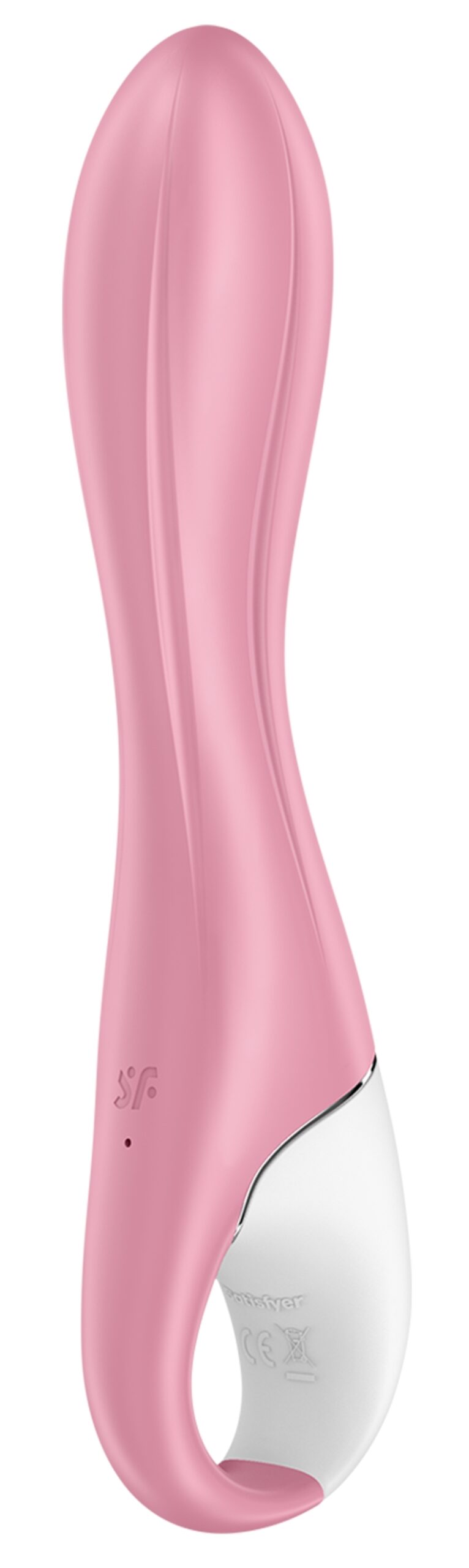 Vibro gonflable Air Pump Vibrator 2 Satisfyer 12 x 3.5cm Rose – Image 4
