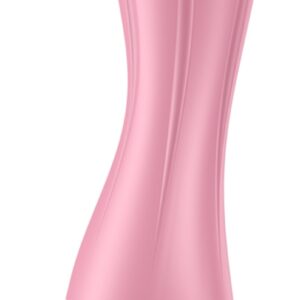 Vibro gonflable Air Pump Vibrator 2 Satisfyer 12 x 3.5cm Rose