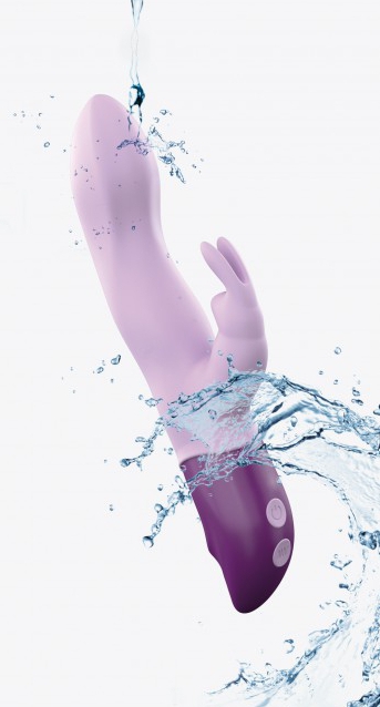 Vibro HELLO RABBIT 24 x 4cm Mauve – Image 3