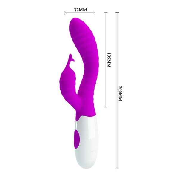 Vibro Hyman Pretty Love 20 x 3cm Violet – Image 3