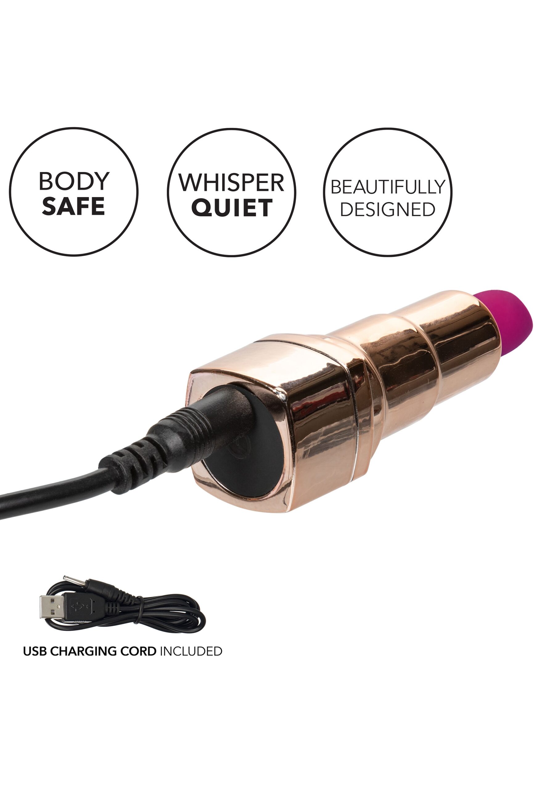Vibro Lipstick 8cm Rose – Image 7