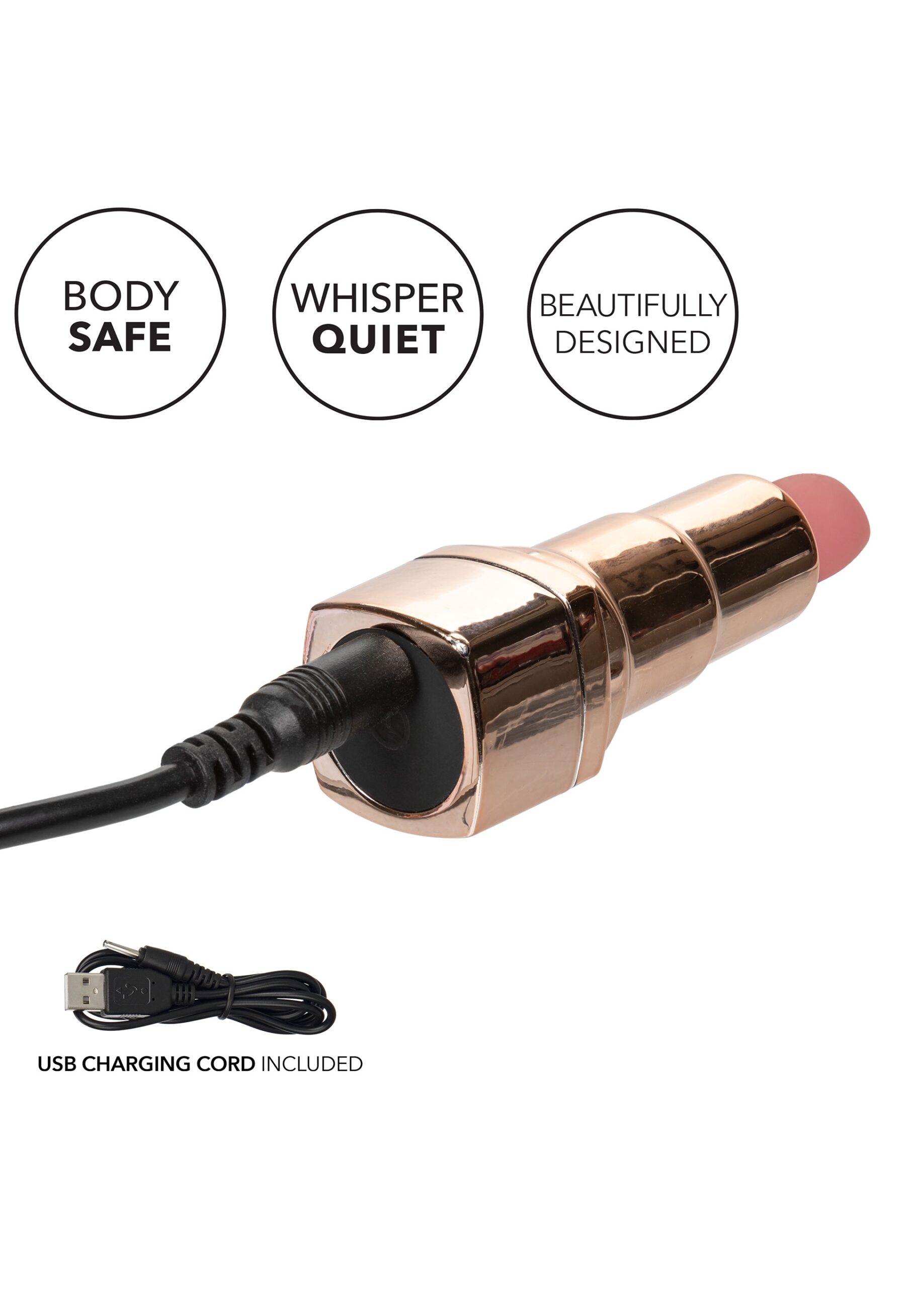 Vibro Lipstick 8cm Rose clair – Image 7