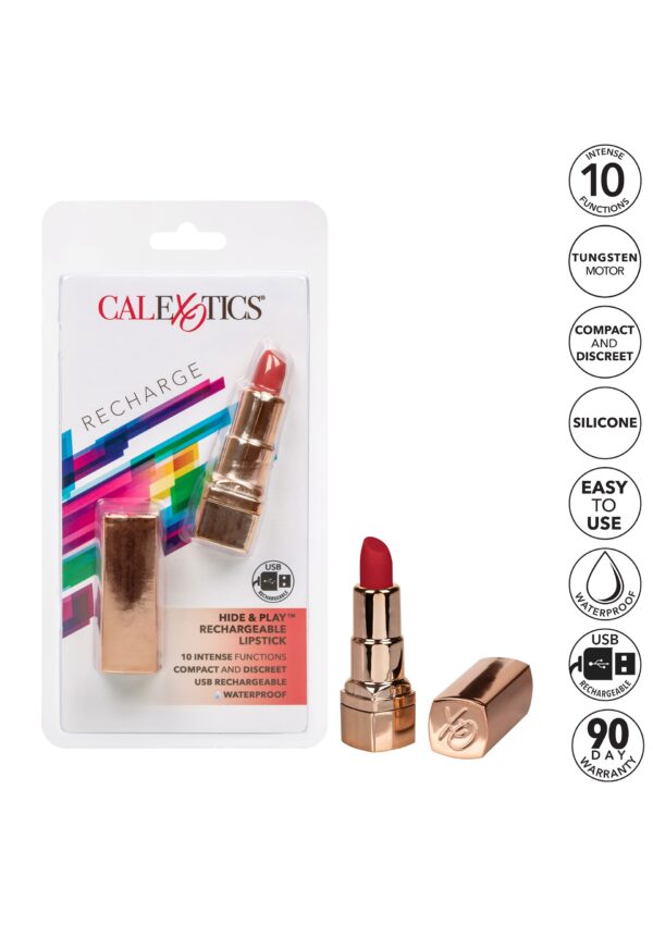 Vibro Lipstick 8cm Rouge – Image 9