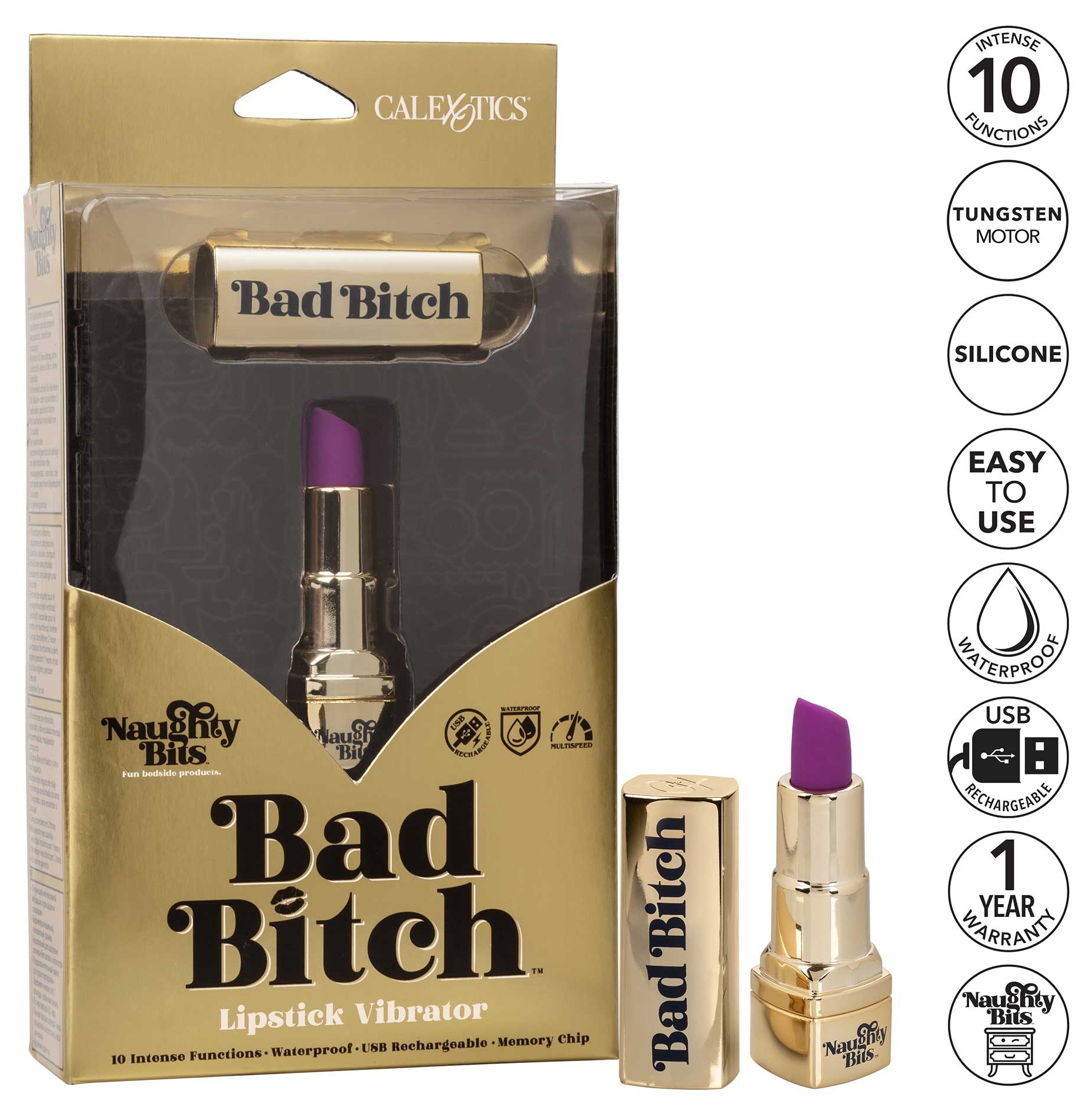 Vibro lipstick Bad Bitch 7.5cm Violet – Image 9