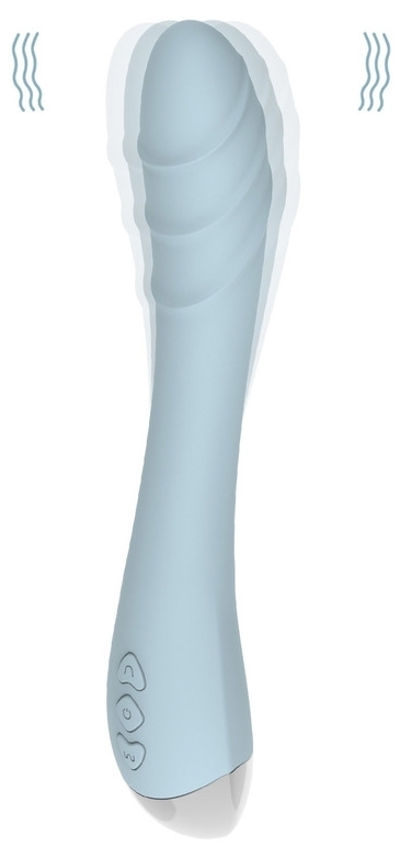 Vibro Point G Fox Lindo 14 x 3cm Bleu – Image 2