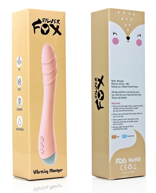 Vibro Point G Fox Lindo 14 x 3cm Rose – Image 3