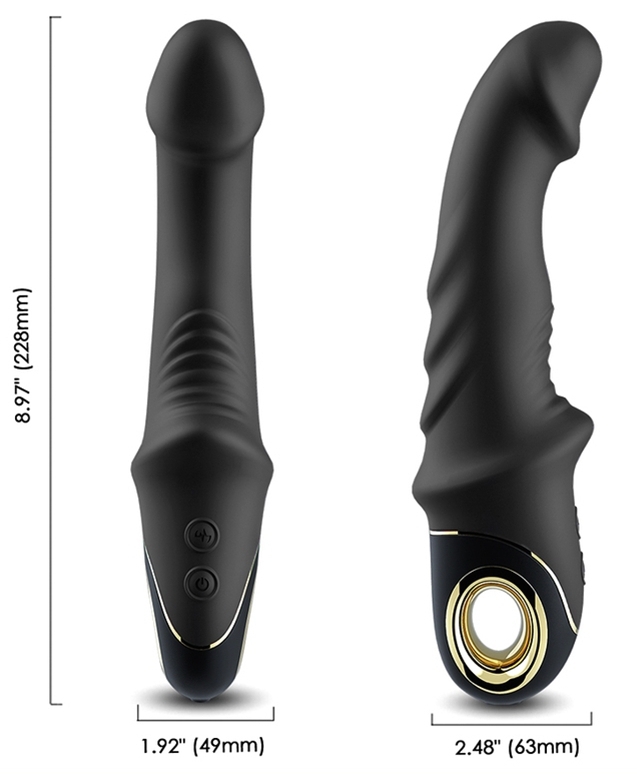 Vibro Point G JOYBLADE 12 x 4cm Noir – Image 4