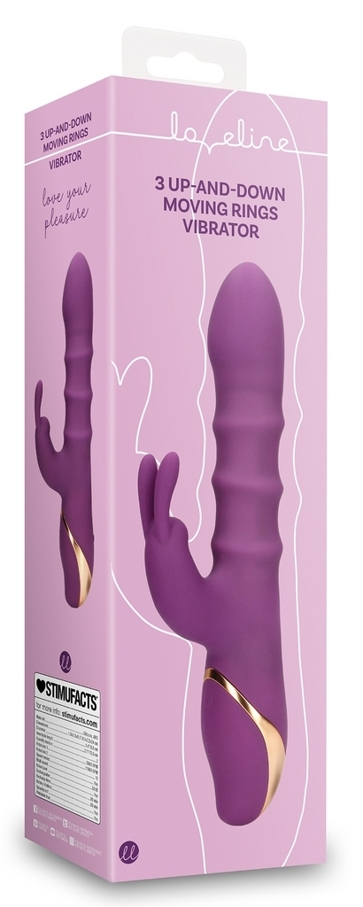 Vibro Rabbit 3 Up-And-Down 13 x 3.9cm – Image 2