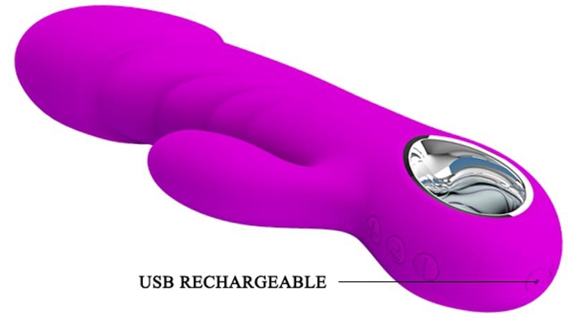 Vibro Rabbit Ansel Pretty Love 16 x 3.4cm – Image 4