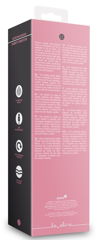 Vibro Rabbit Beadit 12 x 3.6cm – Image 3