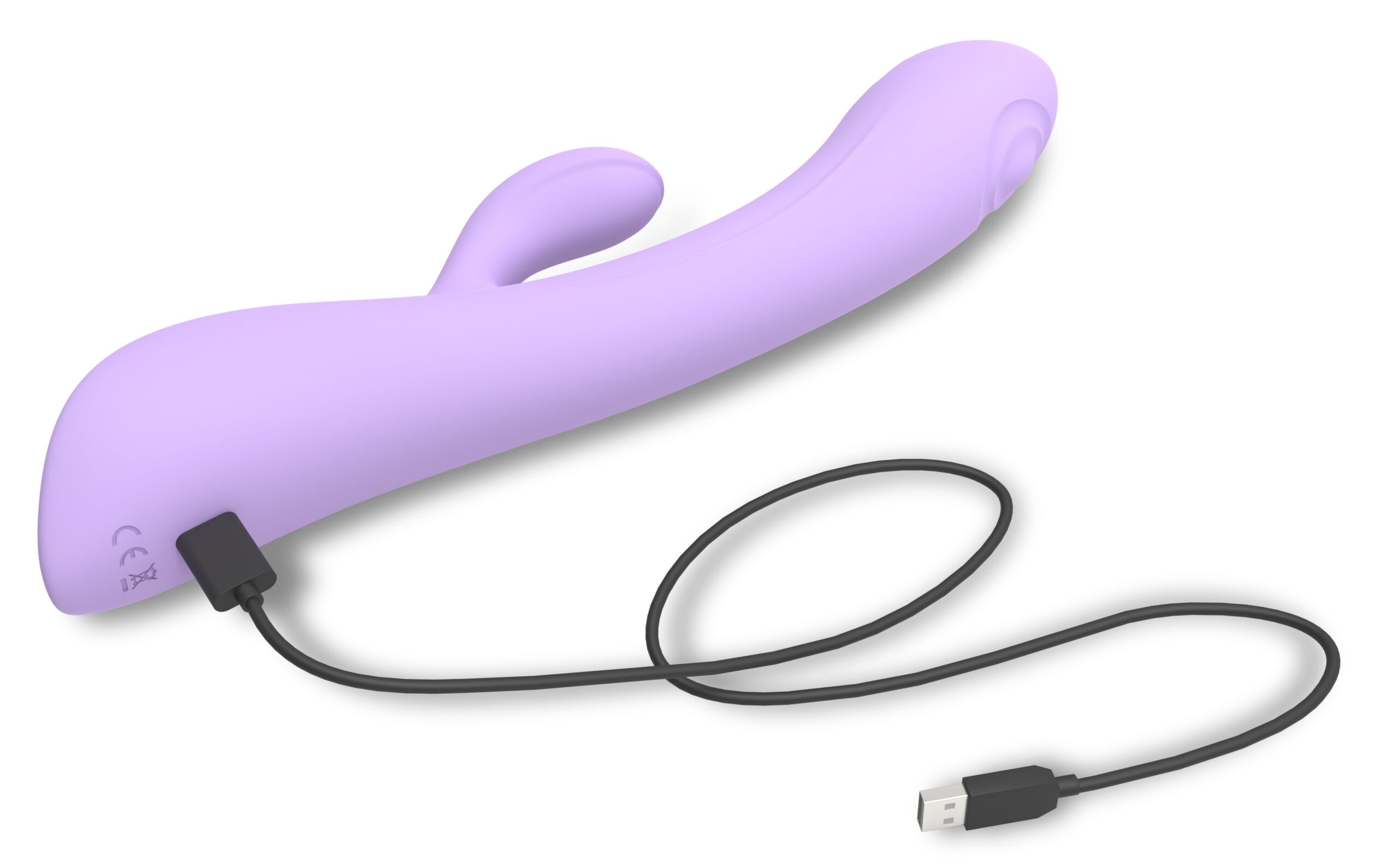 Vibro Rabbit Bunny & Clyde Love to Love 22cm Mauve – Image 6