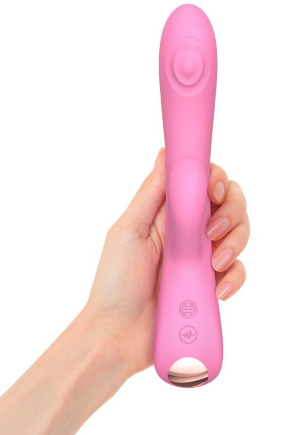 Vibro Rabbit Bunny & Clyde Love to Love 22cm Rose – Image 7