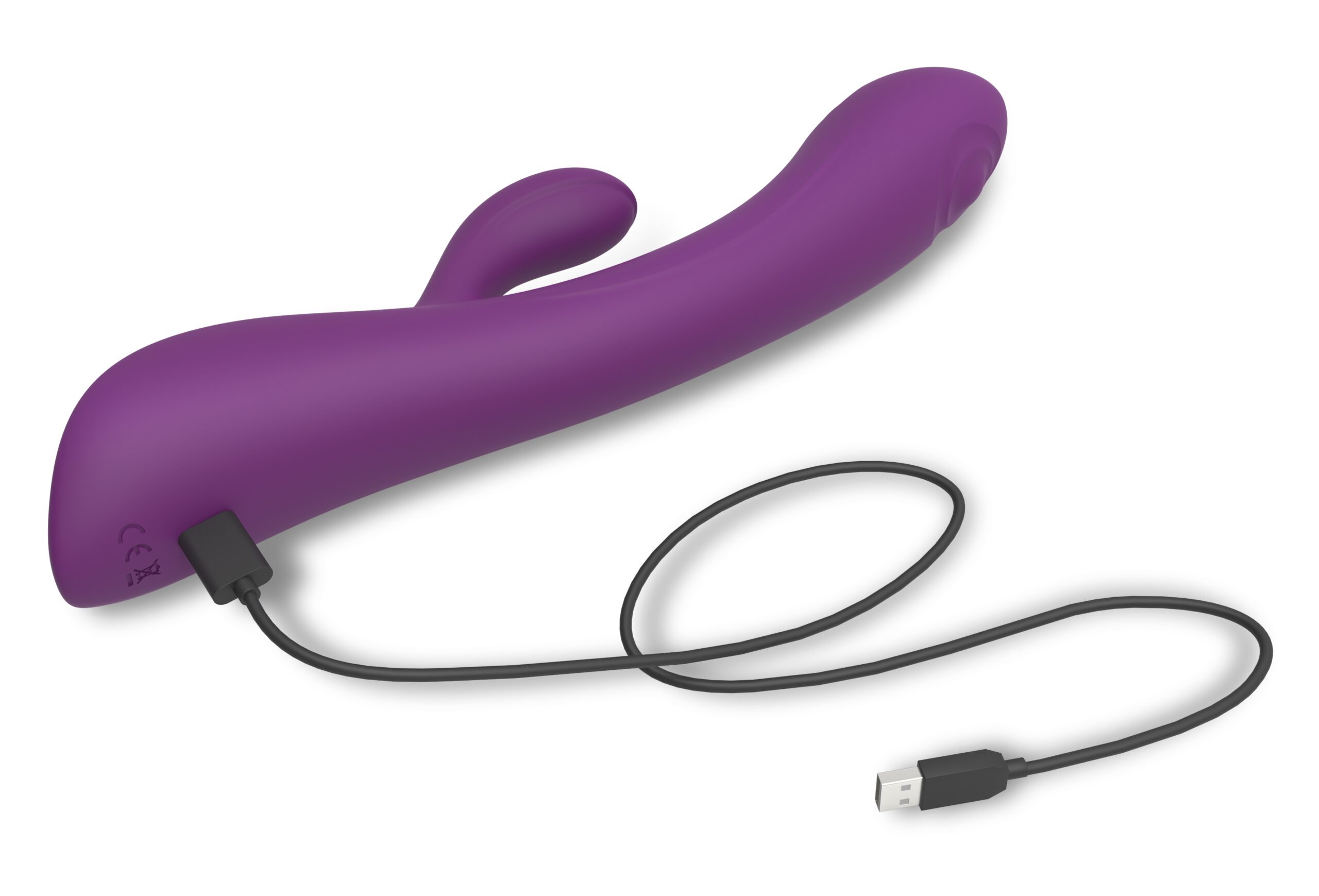 Vibro Rabbit Bunny & Clyde Love to Love 22cm Violet – Image 6
