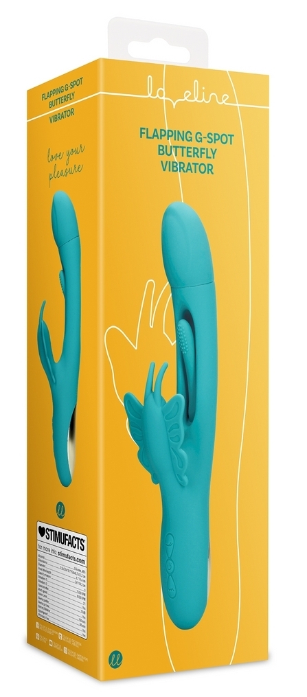 Vibro Rabbit Butterfly Flap 15 x 3.8cm – Image 2