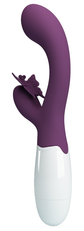 Vibro Rabbit Butterfly Kiss 10 x 3.1cm – Image 3
