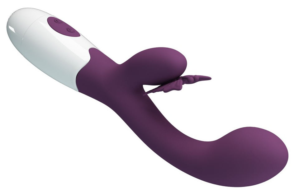 Vibro Rabbit Butterfly Kiss 10 x 3.1cm – Image 4