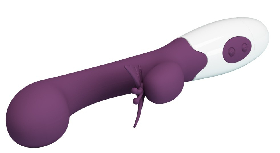 Vibro Rabbit Butterfly Kiss 10 x 3.1cm – Image 5