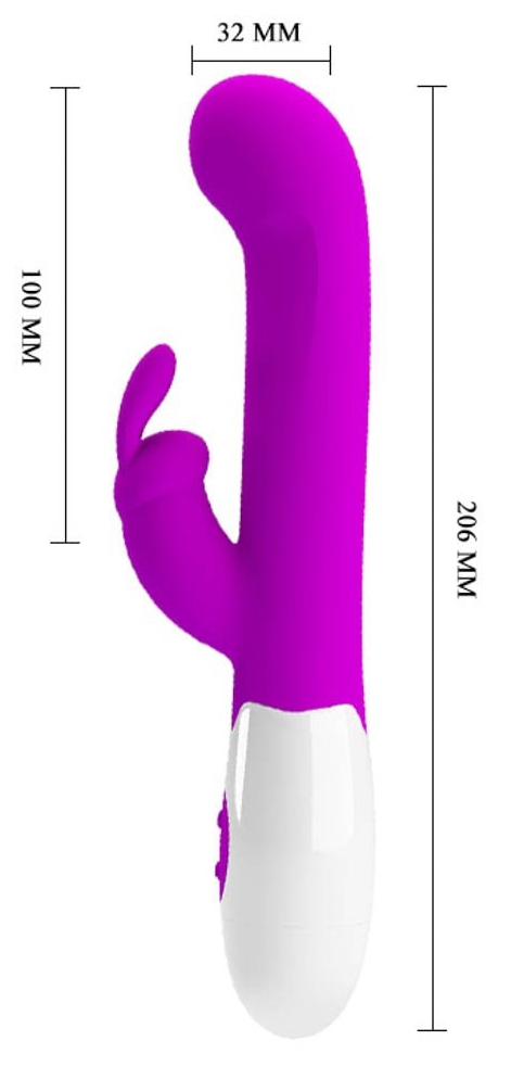 Vibro Rabbit Centaur Pretty Love 20cm – Image 5