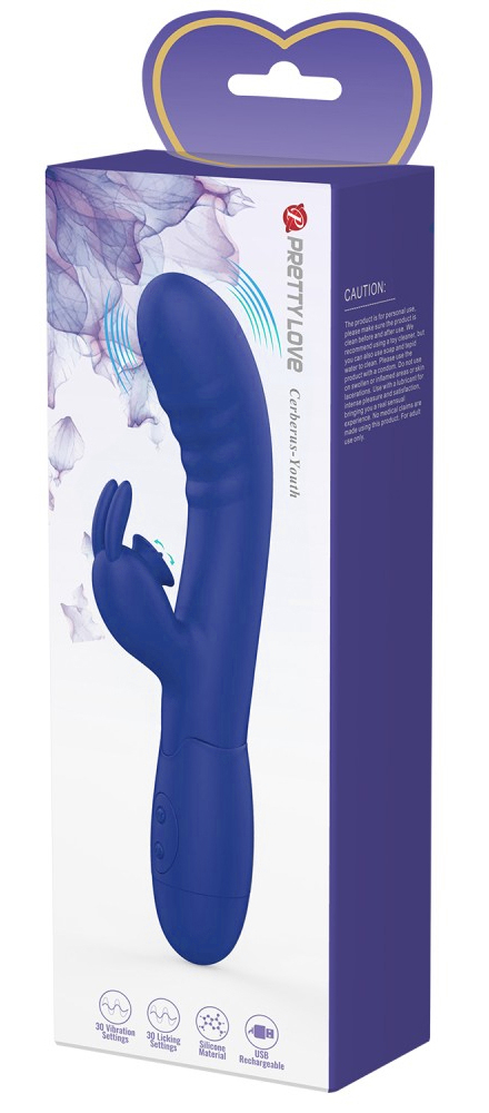 Vibro Rabbit Cerberus-Youth 11 x 3.2cm – Image 2