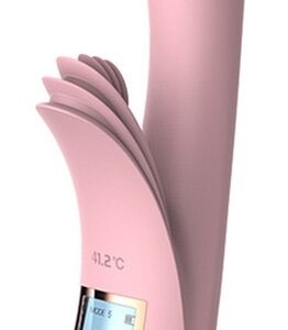 Vibro Rabbit chauffant Lilo Heat 23cm Rose