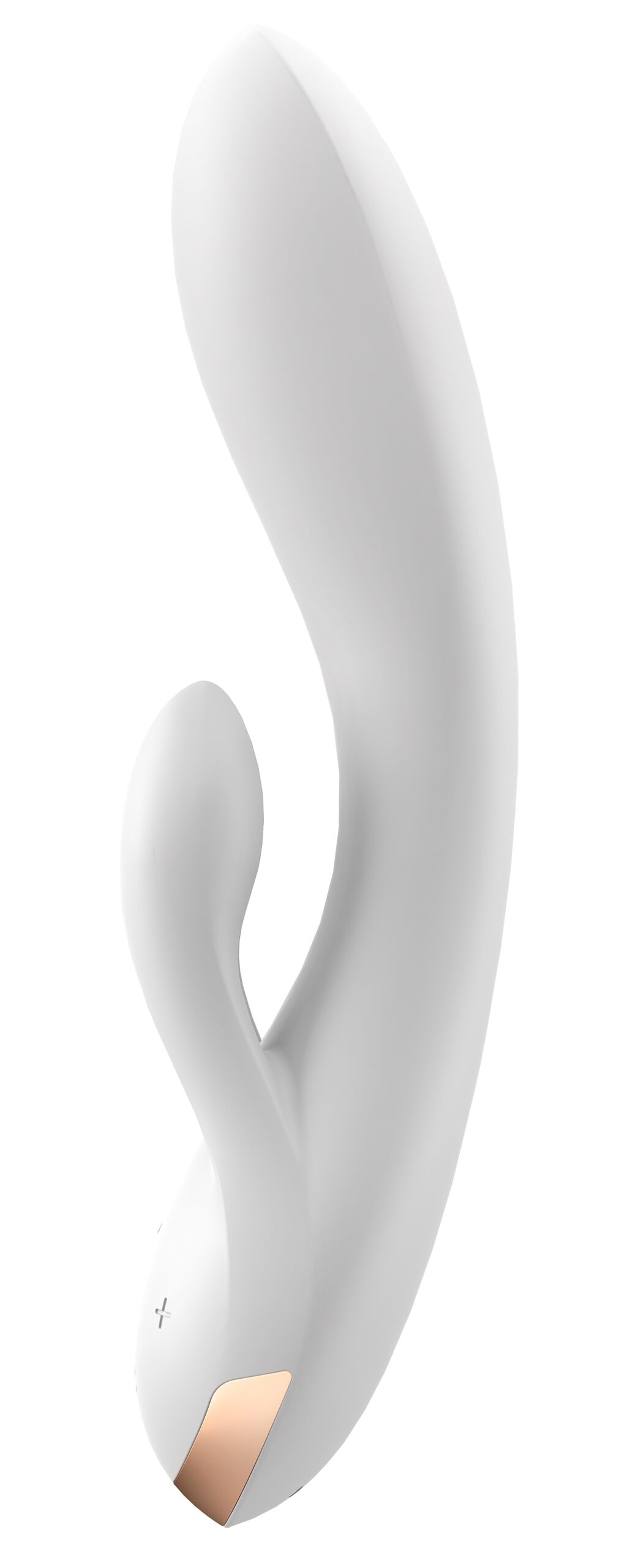 Vibro Rabbit connecté Double Flex Satisfyer 20cm Blanc – Image 4