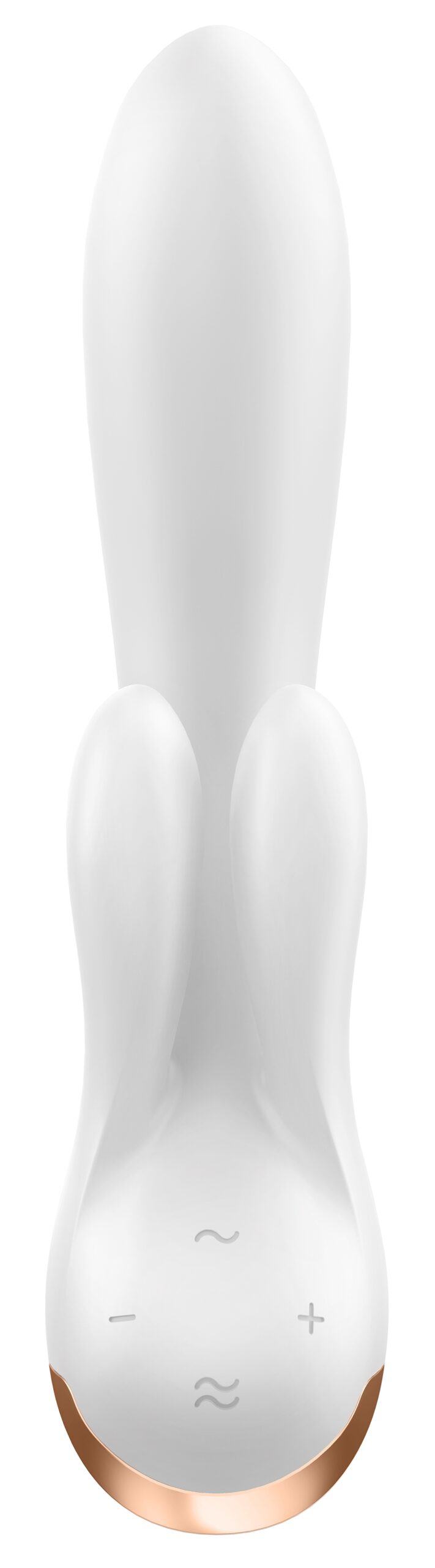 Vibro Rabbit connecté Double Flex Satisfyer 20cm Blanc – Image 7