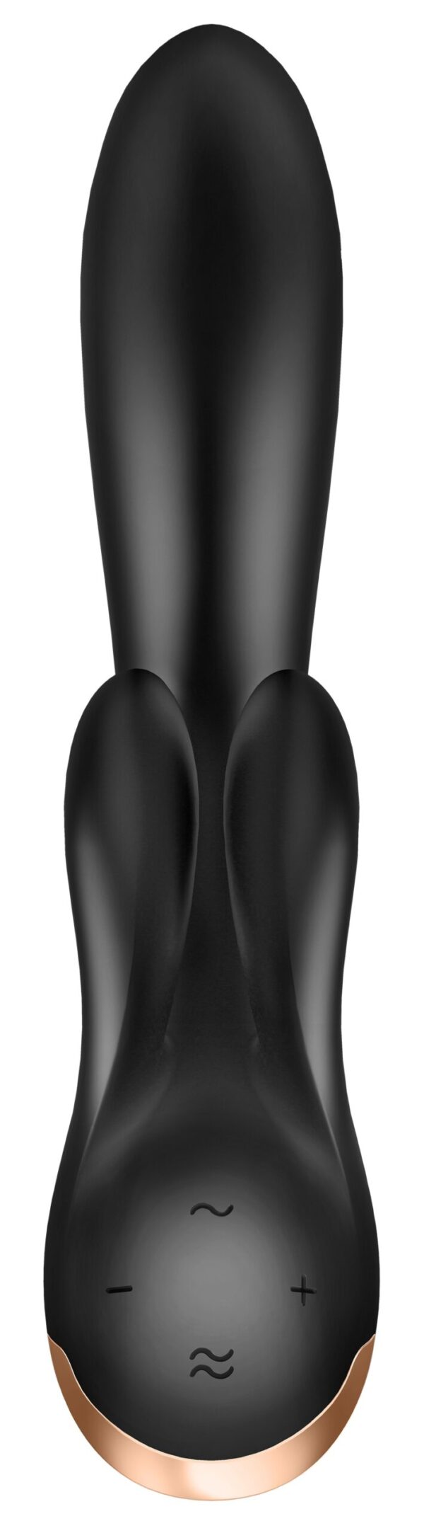 Vibro Rabbit connecté Double Flex Satisfyer 20cm Noir – Image 7