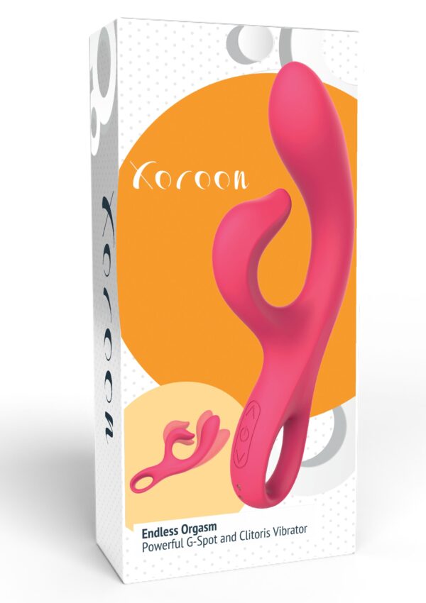 Vibro Rabbit Endless Orgasm 22cm Fuchsia – Image 2