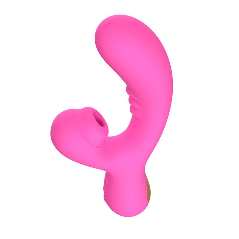 Vibro Rabbit G-Spot Vibrator Action 12 x 3.8cm Rose – Image 4