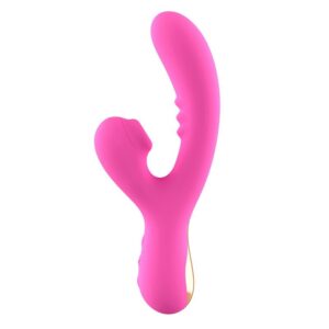 Vibro Rabbit G-Spot Vibrator Action 12 x 3.8cm Rose