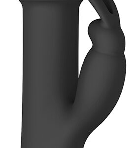 Vibro Rabbit Halo 24.5 x3.5cm Noir