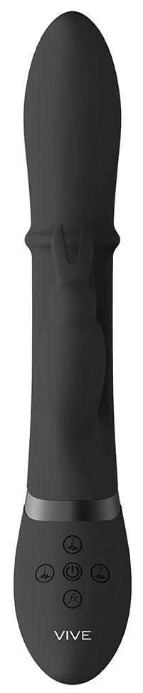 Vibro Rabbit Halo 24.5 x3.5cm Noir – Image 4