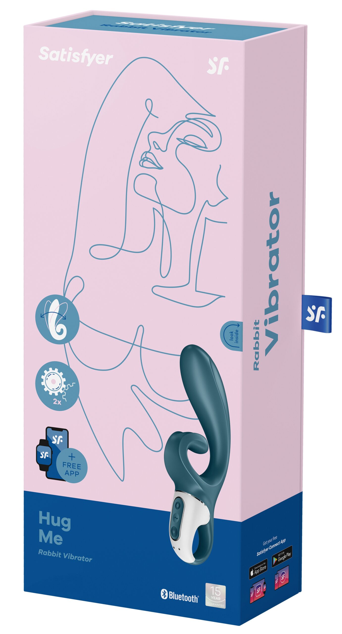 Vibro Rabbit Hug Me Satisfyer 20cm – Image 3