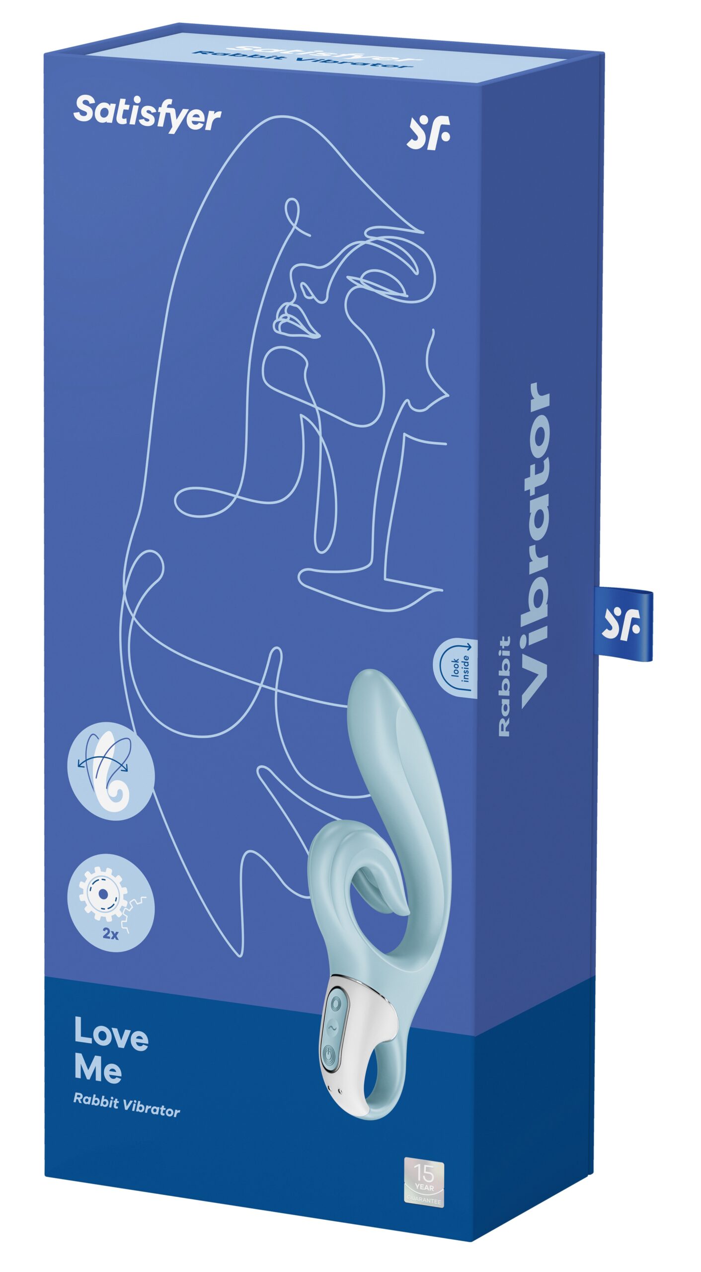 Vibro Rabbit Love Me Satisfyer 21cm – Image 2