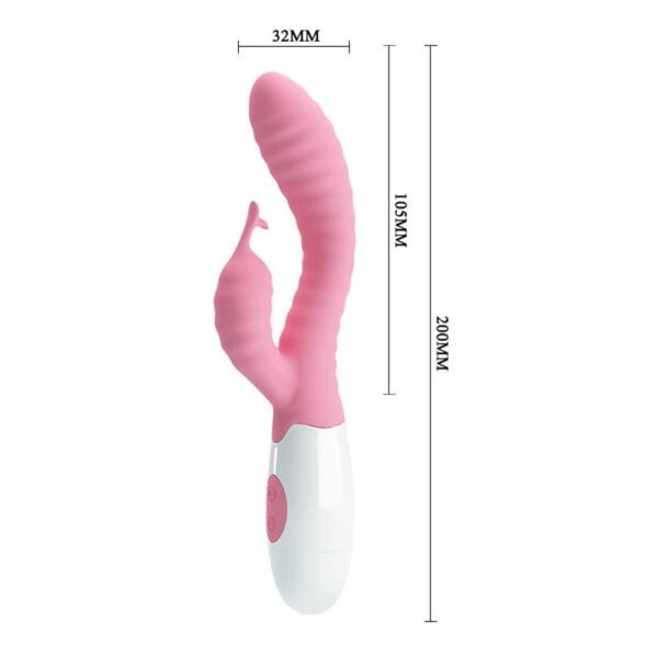 Vibro Rabbit Pete Pretty Love 10 x 3 cm – Image 3