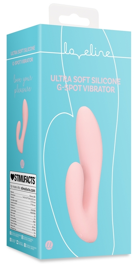 Vibro Rabbit Pink Softie 11 x 3.4cm – Image 2