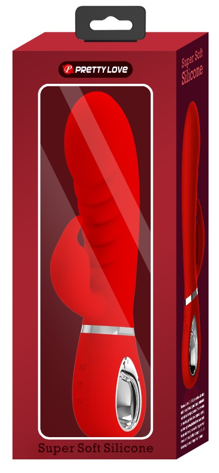 Vibro Rabbit Prescott 12 x 3.9cm Rouge – Image 6