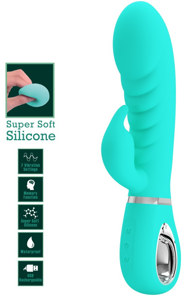 Vibro Rabbit Prescott 12 x 3.9cm Turquoise – Image 5