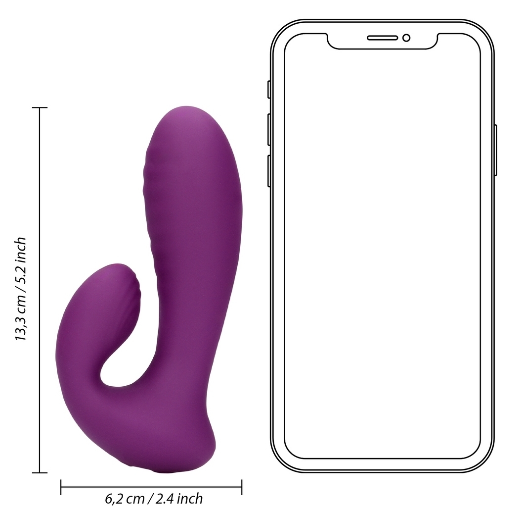 Vibro Rabbit Purpy 10.5 x 3.5cm – Image 9
